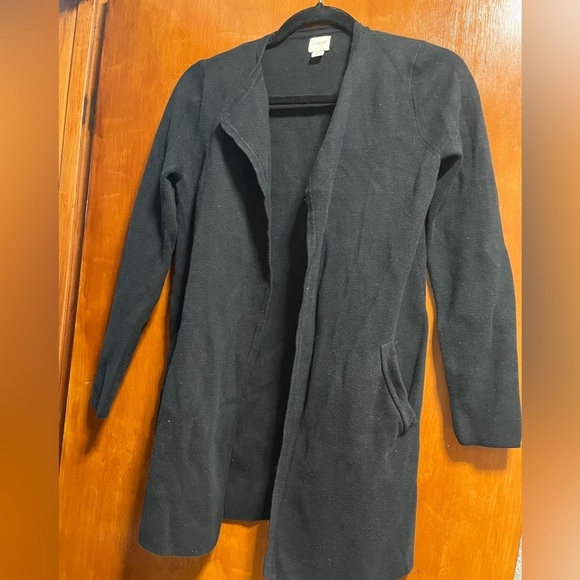 Black blazer cardigan - Picture 1 of 4